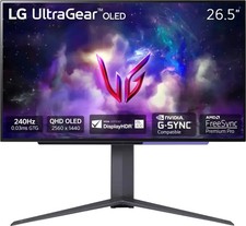Monitor para jogos LG UltraGear 27" OLED QHD 240Hz 0,03ms 27GS95QE comprar usado  Enviando para Brazil