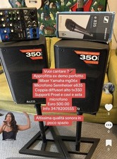 Impianto karaoke audio usato  Napoli