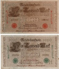 Lot billets allemagne d'occasion  Nice-