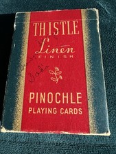 Vintage thistle linen for sale  Coalgate