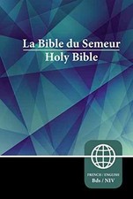 Semeur, NIV, French/English Bilingual Bible, - Hardcover, by Zondervan - Good b comprar usado  Enviando para Brazil