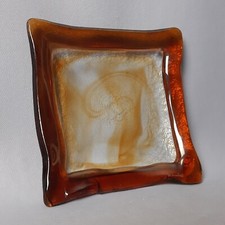 Usado, Centro De Mesa De Vidrio Murano La Murrina Color Ámbar Diseño Cuadrado Años 70 comprar usado Usado, Centro De Mesa De Vidrio Murano La Murrina Color Ámbar Diseño Cuadrado Años 70 comprar usado  Enviando para Brazil