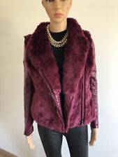 Manteau bordeux fausse d'occasion  Void-Vacon