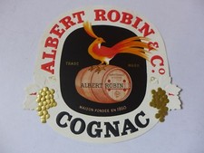 étiquette cognac albert d'occasion  Biganos