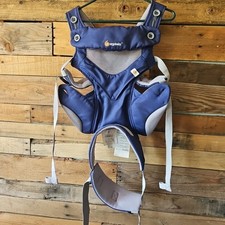 Porta-bebês Ergobaby 4 quatro posições 360 ar frio azul francês BC360PNAVY Ergo comprar usado  Enviando para Brazil