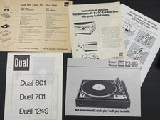 Dual turntable 1249 for sale  New York