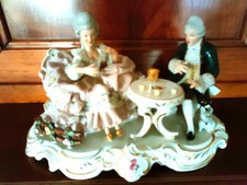Figurine porcelaine dentelle d'occasion  France