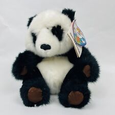 Usado, "Juguete de peluche de panda gigante K & M de colección 7"" sentado negro blanco etiquetas" segunda mano  Embacar hacia Argentina