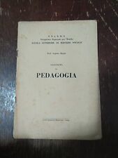 Libro lezioni pedagogia usato  Bergamo