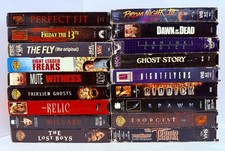 VHS Horror Slasher 18 Tape Lot 80s/90s Friday The 13th, The Terror, Prom Night 3 comprar usado VHS Horror Slasher 18 Tape Lot 80s/90s Friday The 13th, The Terror, Prom Night 3 comprar usado  Enviando para Brazil