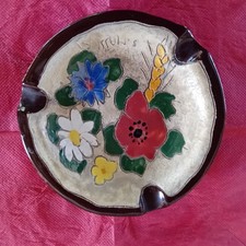 Cendrier faience signé d'occasion  Paulhan