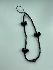 Black hearts beads for sale  SOUTH SHIELDS