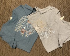 Camiseta Abercrombie & Fitch /Hollister Feminina Tamanho M Cinza com Sequência. 2 peças, usado comprar usado  Enviando para Brazil