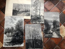 Dessins fusain gout d'occasion  Les Ormes-sur-Voulzie