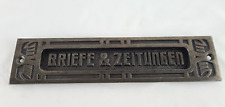 Jugendstil metall briefklappe gebraucht kaufen  Dortmund