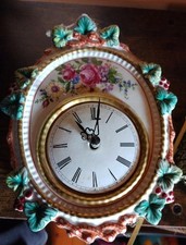 Pendeluhr wanduhr porzellan gebraucht kaufen  Reichelsheim (Odenwald)