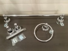 Chrome bathroom hardware for sale  Englewood