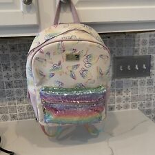 Mochila de lantejoulas Luv Betsey Johnson infantil feminina floral estampa de borboleta comprar usado  Enviando para Brazil