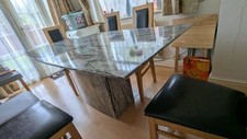 Marble dining table for sale  DERBY