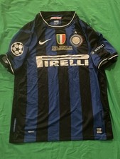 CAMISETA MASCULINA NIKE INTER MILAN 2009/2010 CHAMPIONS LEAGUE FINAL HOME comprar usado  Enviando para Brazil