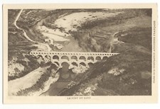 Cpa pont gard d'occasion  Vorey