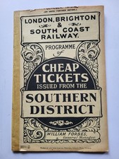 london brighton south coast railway for sale  HOPE VALLEY