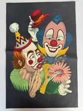 Vtg clown painting for sale  Evansville