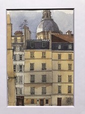 Quaint paris watercolor for sale  Austin