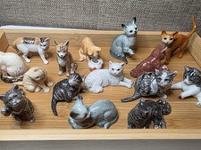 Mini cat figurines for sale  Maynard