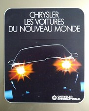 Autocollant sticker vintage d'occasion  Noyal-Châtillon-sur-Seiche