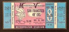 Minnesota vikings 1965 for sale  Saint Paul