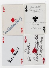 Signed ace playing for sale  Southfield
