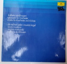 Stockhausen gruppen orch for sale  BRISTOL