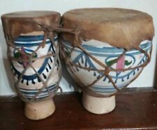 Ancien double derbouka d'occasion  Pontorson