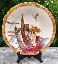 Grand plat décoré d'occasion  Vic-sur-Seille