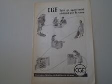 Advertising pubblicità 1954 usato  Salerno