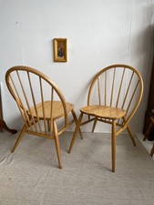 Pair hoop back for sale  MITCHAM