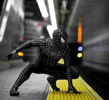 Usado, Fantasia Cosplay Homem-Aranha Veneno Negro Homem-Aranha Muscular Zentai Terno Halloween Y1 comprar usado  Enviando para Brazil