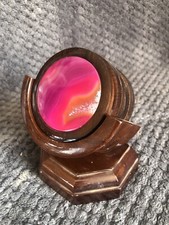 Wood pink agate for sale  PRESTATYN