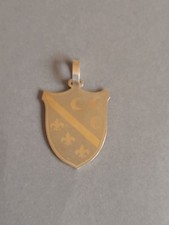 Silber anhänger wappen gebraucht kaufen  Kornwestheim