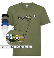 Personalised spitfire shirt for sale  RUSHDEN