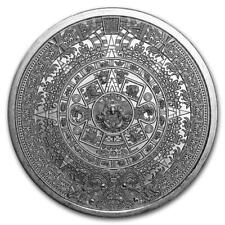 Silver aztec calendar for sale  Austin