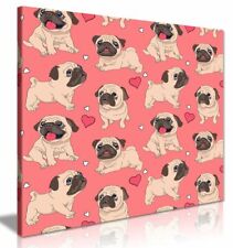 Cute cartoon pugs for sale  LONDON