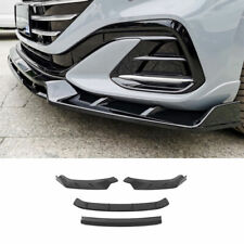 Frente Abs Preta Bumper LIP Spoiler Divisor 4Pcs Para Vw arteon R-line 2021-2022 comprar usado  Enviando para Brazil