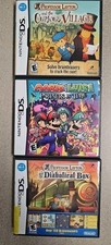 MARIO LUIGI Partners CAIXA DIABÓLICA Curious Village LOTE DE JOGOS PARA NINTENDO CIB comprar usado  Enviando para Brazil