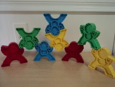 Lote de 8 brinquedos empilháveis coloridos vintage Fisher Price #2025 Balancing Bears anos 90 comprar usado Lote de 8 brinquedos empilháveis coloridos vintage Fisher Price #2025 Balancing Bears anos 90 comprar usado  Enviando para Brazil