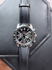 Seiko SSB031 relógio cronógrafo masculino preto Speedmaster Racing 6T63-00D0 mecaquartz comprar usado  Enviando para Brazil