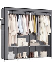 Fabric canvas wardrobe for sale  CANTERBURY