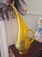 Vintage amber hobnail for sale  Stroudsburg