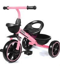 Triciclo KRIDDO para crianças de 2 a 5 anos - Trike rosa infantil com presente por 24 meses + comprar usado  Enviando para Brazil